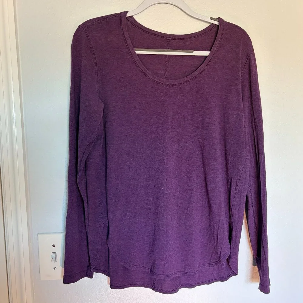 Lululemon‎ Emerald Long Sleeve 8 Purple
